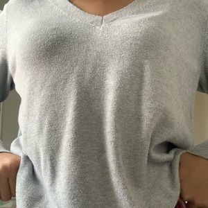 grey long sleeve